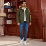 Short Elegant Choice Autumn Spring Business Casual Hooded Cotton Jacket For Men for sale
