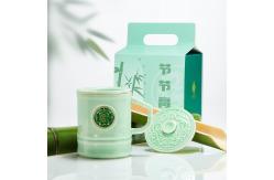 China Ready To Ship In Stock 550ml Porcelain Mug With Hand Painted Decal supplier