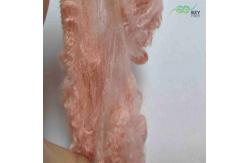 China Environment-Friendly Pink Polyester Staple Fiber Artificial Polyester Fiber Fill supplier