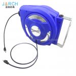 Retractable Data Network Ethernet Power Cable Reel 10~25m CAT6 With Slip Ring Inside for hdmi cable for sale