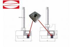 China Galvanizing Knitted Wire Mesh Gasket For Sealing And Filtration In Harsh Environments supplier