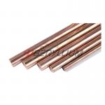 C17500  CDA 175 Cobalt Beryllium Copper Round Bars Rods  12x500mm for sale