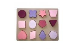 China Silicone Educational Toys DIY Geometry 3D Jigsaw Puzzle Customized supplier