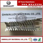 FeCrAl Alloy OHMALLOY Mica Electric Hair Dryer Heating Element Resistance for sale