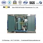 Vacuum Transformer Oil Filtration Machine 30L / Min Dehydration Plant for sale