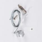 Customized Design Extension Clamp Gripper Wire Rope Grip For Linear Lighting Suspension Kits for sale
