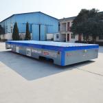 Self Propelled Electric Warehouse Transfer Cart 35T Hydraulic Steering for sale