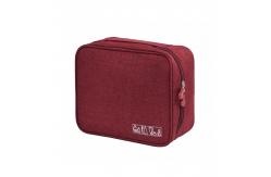 China China Supplier Custom Square Cosmetic Toiletry Bag With Zipper Waterproof supplier