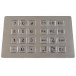 Stainless steel metal keypad for kiosk for sale