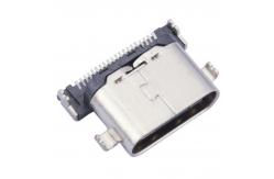 China Surface Mount Receptacle 24pins Double Rows USB C Female Connector Fast Charging supplier