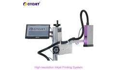 China CYCJET ALT500UV High Resolution Inkjet Printer Plastic Bag Date Printing Machine supplier