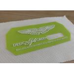2mm Thickness Rubber Name Labels Police Pvc Patch , Custom 3d Rubber Patches