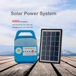High Efficiency Magneto Solar Energy System 3.7V Household LED Lighting Kit Grid