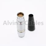 Lemo FGJ 2B Video Camera Connectors Compatible Linear Female For Medical Device for sale