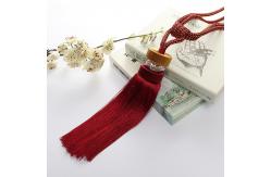 China 46cm Polyester Rope Curtain Tiebacks For Office Decoration supplier
