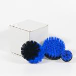 3.5in Blue Power Drill Scrubber Attachment 50mm Outside Diameter for sale