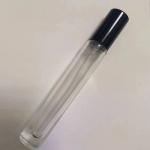 Customized 10ml Glass Round Perfume Spray Bottle With Sprayer and Over Cap for sale