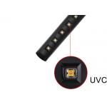 Intelligent UV Sterlization Lamp For Shop With USB Connector Black Color for sale