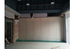 China Sliding Aluminium Track Partition Removable Walls / 4m Height Sound Proof Room Dividers supplier