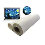 Easy Stretched Inkjet 100% Pure Cotton Art Canvas Roll For Eco Solvent Printers for sale