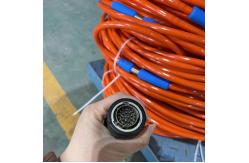 China 24 Channel Seismic Cable 9.2mm OD Seismic Refraction Cable Customized supplier