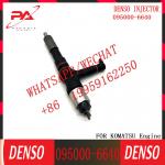 6D125 Diesel Common Rail injector 095000-6640 fuel injector 6251-11-3200 for sale