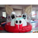 Outdoor Commercial grade 0.55mm (1000D, 18 OZ) PVC Tarpaulin Jumping Castles for Kids for sale