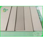 Uncoated Duplex Grey Board Paper / Recycled Cardboard Sheets for sale