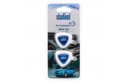 China Car Vent Hanging Mint Mini Trangle 2.5ml*2 Liquid Car Air Freshener supplier