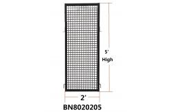 China Working Site Robot Safety Fence , Heavy Duty Steel Wire Guard Enclosures supplier
