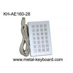 Anti - corrosive Stainless steel Kiosk Keyboard Rugged with dust - proof for sale