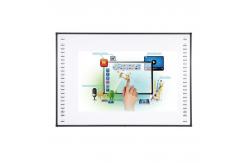 China 86 Inch Intelligent Infrared Touch Technology Interactive Whiteboard 3840X2160 Resolution supplier