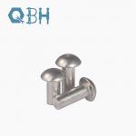 DIN661 Oval Solid Rivets / Solid Round Head Rivet Cold Forging