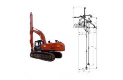 China Long Reach Excavator Telescopic Dipper Arm for Digging House Foundation supplier
