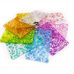 100% Virgin PMMA Rigid Colorful Glitter Acrylic Sheet 2mm 3mm 5mm for sale