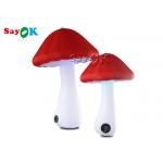 Red 2m Oxford  Inflatable Mushroom Model For Advertising for sale