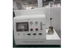 China ISO 4589-2 Limiting Oxygen Index Test Apparatus With Paramagnetic Oxygen Sensor supplier