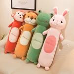 Cylindrical Cute Eco Friendly Stuffed Animals Pp Cotton Soft Plush Toys for sale
