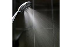 China Round 4.4 Inch Handheld Rainfall Shower Head 5 Spray Modes supplier