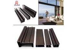 China 6063 Grade Aluminum Window Channel Extrusion PVDF Painted T3 Temper supplier