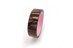China 2mil Silicone Heat Resistant Kapton Tape High Initial Adhesion supplier