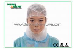 China Non-Sterile PP Hood Disposable Shower Cap Light-Weight And Latex Free supplier