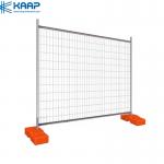 Welded Safety Guard Mobile 2.5mm Temporary Mesh Fencing for sale