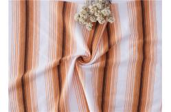 China Absorb Sweat Knit Striped Jacquard Fabric 180cm Width supplier