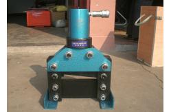 China High Efficiency Busbar Cutting Machine / Hydraulic Cutting Tool For Metal Sheet supplier