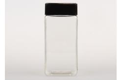 China PP Cap Clear Pet Jars 880ml Transparent Tea / Coffee Storage Containers supplier