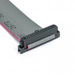 26Pin IDC Flat Ribbon Cable Assembly with Strain Relief and 2.54mm IDC to IDC Socket for sale