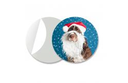 China Halloween Window 3D Lenticular Stickers PET 0.6MM With Offset Printing supplier