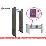 6 Detecting Zones Metal Detector Walk Through Gate For Shops / Hotels / Factories for sale