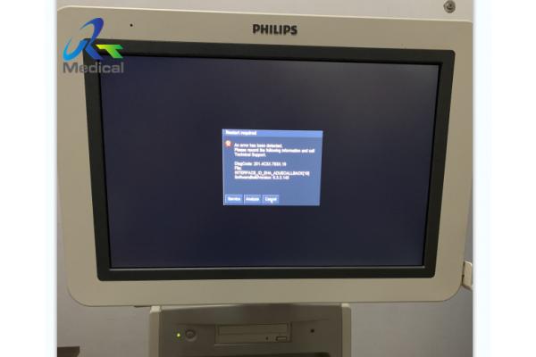  IE33 Ultrasound Machine Repair Replace AIM Board Report Error